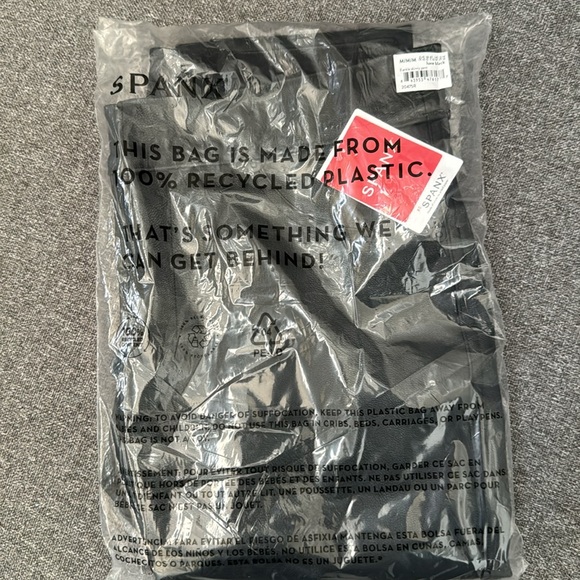 NWT SPANX Leather-Like Ankle Skinny Pant - Picture 7 of 10